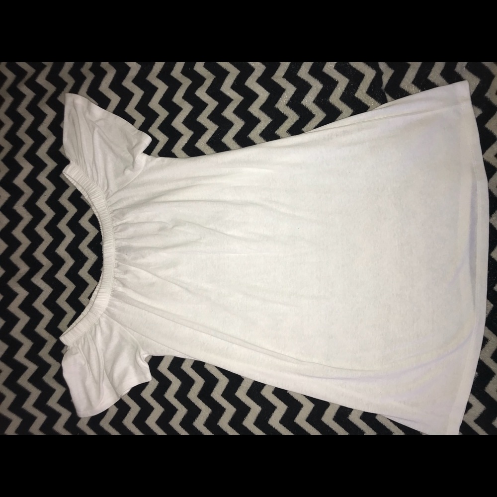 White Off Shoulders Dress